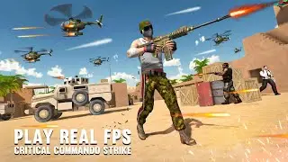 Critical Commando Strike - FPS Shooting Android Gameplay