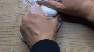 I Tried Making Slime With Only 3 Ingredients 😱  #slime #slimeasmr #slimemaking 