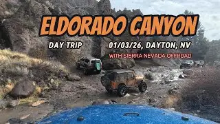 Eldorado Canyon, Dayton, Nevada 1/3/26 day run with Sierra Nevada offroad