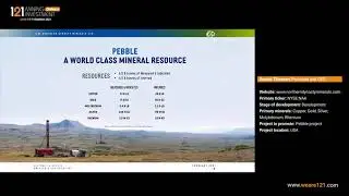 Northern Dynasty Minerals - 121 Mining Investment APAC Online March 2021