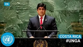🇨🇷 Costa Rica - President Addresses United Nations General Debate, 76th Session (English) | #UNGA