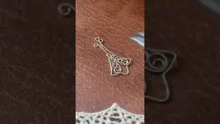 #handmadejewelry #diy #wirewrapping #handmade #filigree