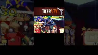 Marvel super heroes Vs Street Fighter - Cyclops combo #mshvsf  #combo
