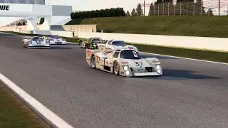 WSC 1984 - Magny Cours - 15 laps in the 1982 Grid S1 Group-C car (Assetto Corsa).