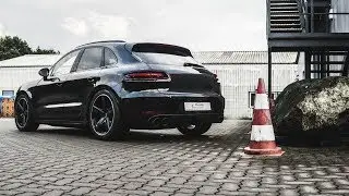 Porsche Macan GTS tiefergelegt mit ASC ... SOUND & SUSPENSION (+English subtitles)
