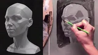 Pintura y Retrato &Oacute;leo: Planos de la Cabeza