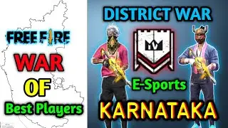 Karnataka Best Players District War | EG E-Sports Free Fire Match Highlights🔥