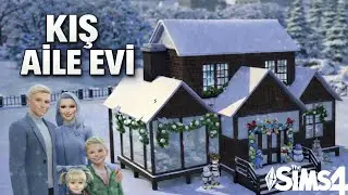 Yılbaşı İçin Sıcak Kış Aile Evi ❄️🎄 | The Sims 4 Build