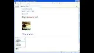 Basic page editing