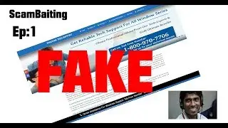 Scambaiting Ep1 Trolling a tech support scammer