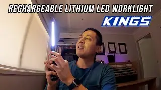 🔦 Unboxing the Kings Rechargeable Lithium LED Worklight 🔦