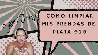 Como  limpiar en casa mis  joyas de Plata 925 con bicarbonato