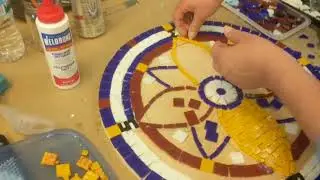 Mosaic Mandala Workshop Session 3