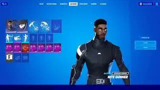 UNRELEASED Shadow Nite Gunner Skin FORTNITE