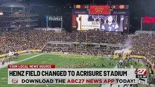 Steelers rename Heinz Field ahead of 2022 season