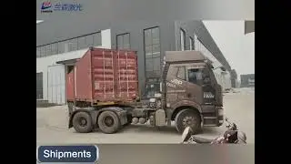 In the process of container loading and shipment-closed fiber laser cutting machine