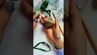 Christmas tree toy | gift box subscribe ✅ #handmade #toy #box #cristmas #newyear2024