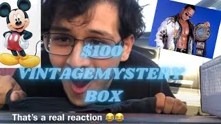 Unboxing $100 vintage mystery box!!! (Singlestitch.az)crazy variety !!!