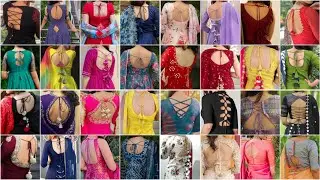 Beautiful Back Neck Design Ideas with Dori For Kurti/Blouse 2024