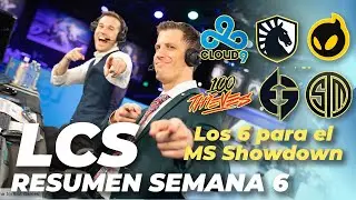 MID SEASON SHOWDOWN EXPLICADO | LCS Resumen Semana 6 | Spring 21 | The Champions Pool