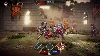 [Unity 2.5d] Turn Based Action Hybrid Battle System Update - Combo's & Hit Stun