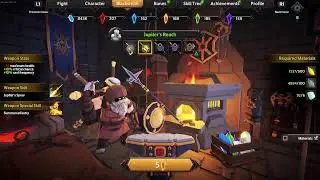 Playing soulstone survivors, chilling and relaxing.