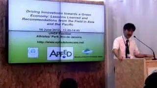 ADB Environment Experience and Green Economy Approach at Rio+20