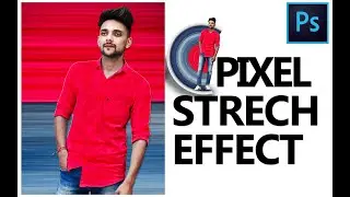 Circular Pixel Stretch Effect-Photoshop Tutorial