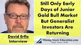 Дэвид Эрфл утверждает, что Junior Gold Bull переживает лишь первые дни, но универсальные инвесторы возвращаются