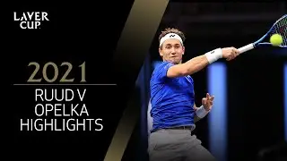 Match 1 Highlights: Ruud v Opelka | Laver Cup 2021