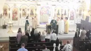 Elevation of the Holy Cross with Bishop Mark