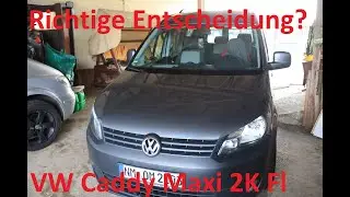 VW Caddy Maxi 2K Facelift Vorstellung