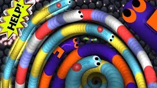 Slither.io A.I. 200,000+ Score Epic Slitherio Gameplay #shorts  #snake LIVE SHORTS