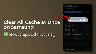 How to Clear Cache for All Apps at Once on Android | Free Up Space & Fix Lag