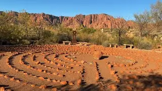 Desert Rose Labyrinth at Kayenta Art Village | St. George Utah