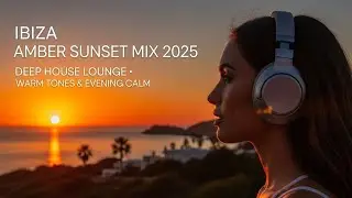 Ibiza Amber Sunset Mix 2025 🍓Deep House Lounge &bull; Warm Tones & Evening Calm #ibiza