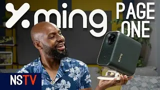 Xming Page One 1080p Projector w/Google TV