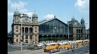 La famosa Stazione metro di Budapest Nyugati P&aacute;lyaudvar!