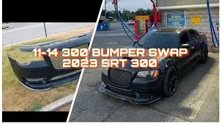 11-14 CHRYSLER 300 SRT FRONT BUMPER SWAP ‼️ &ldquo; EASY INSTALL &ldquo;