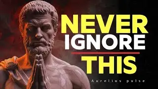 Никогда не игнорируйте эти 4 тревожных сигнала | Стоические правила для отношений