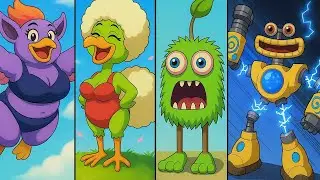 Cold Island - All Monster My singing monsters: ANIME OPENING | Official Music Video
