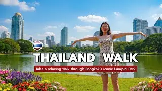🇹🇭 Escape the city buzz at Lumpini Park   where nature meets peace in the heart of Bangkok