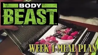 Body Beast 2015: Week 1 Meal Plan