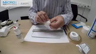 Applikation eines Dehnungsmessstreifens (DMS) mit Kleber M-Bond-610 Tutorial in Less than 60 Minutes