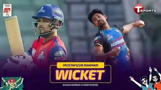 Mustafizur Rahman takes Najmul Hossain Shanto | BPL 2026 | T Sports