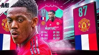 FIFA 19 FUT BIRTHDAY MARTIAL REVIEW | 87 FUT BIRTHDAY MARTIAL PLAYER REVIEW | FIFA 19 ULTIMATE TEAM