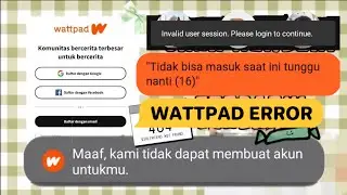 PART 9 WATTPAD KENAPA JADI ERROR TERUS??? MOVE ON AJA! #wattpadindonesia