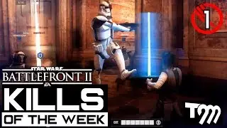 Star Wars Battlefront 2 - TOP 10 KILLS OF THE WEEK #1