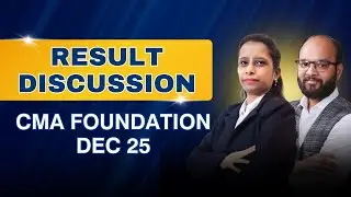 Result Discussion | CMA Foundation Dec 25 | CMA Foundation Result Dec 25 | ICMAI Exams