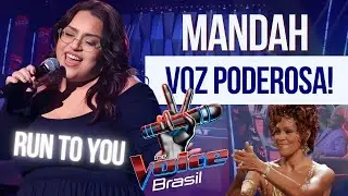 Mandah emociona cantando &ldquo;Run to You&rdquo; de Whitney Houston #thevoice
